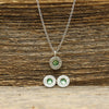 Birthstone Necklace & Earring Set