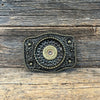 Floral Belt Buckle - Pretty Hunter