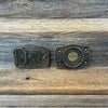 Floral Belt Buckle - Pretty Hunter