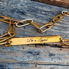 'Be a Legend' Legacy Charm Holder Paperclip Necklace