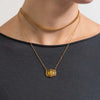 Belt Buckle Necklace