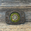 Floral Belt Buckle - Pretty Hunter