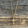 Gold Rush Cross Necklace