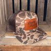 Leather Patch Hat