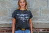 Well Behaved Gray Vintage Wash Tee