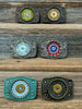 Floral Belt Buckle - Pretty Hunter