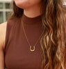 Lucky Horseshoe Necklace