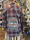 One of a Kind Acid Wash Flannels - Pretty Hunter