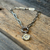Gold Rush Single Shot Paperclip Bracelet