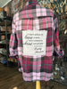 One of a Kind Acid Wash Flannels - Pretty Hunter