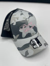Embroidered & Bullet Embellished Mesh Back Cap - Pretty Hunter