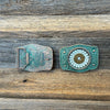 Floral Belt Buckle - Pretty Hunter