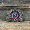 Floral Belt Buckle - Pretty Hunter