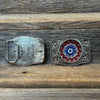 Floral Belt Buckle - Pretty Hunter