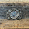 Floral Belt Buckle - Pretty Hunter