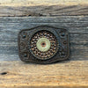 Floral Belt Buckle - Pretty Hunter