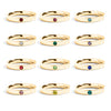 Gold Rush Birthstone Stacking Ring