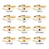 Gold Rush Birthstone Stacking Ring