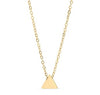 Gold Rush Mini Triangle Necklace