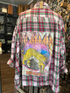 One of a Kind Acid Wash Flannels - Pretty Hunter