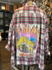 One of a Kind Acid Wash Flannels - Pretty Hunter