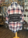 One of a Kind Acid Wash Flannels - Pretty Hunter