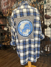 One of a Kind Acid Wash Flannels - Pretty Hunter