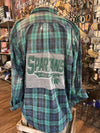 One of a Kind Acid Wash Flannels - Pretty Hunter