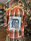 One of a Kind Acid Wash Flannels - Pretty Hunter
