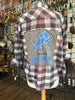 One of a Kind Acid Wash Flannels - Pretty Hunter