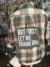 One of a Kind Acid Wash Flannels - Pretty Hunter