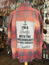 One of a Kind Acid Wash Flannels - Pretty Hunter