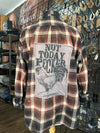 One of a Kind Acid Wash Flannels - Pretty Hunter