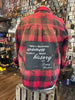 One of a Kind Acid Wash Flannels - Pretty Hunter