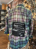 One of a Kind Acid Wash Flannels - Pretty Hunter