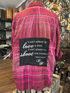 One of a Kind Acid Wash Flannels - Pretty Hunter