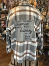 One of a Kind Acid Wash Flannels - Pretty Hunter