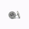 9mm Silver Stud Earrings - Prettyhunter.com