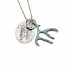 Logo Charm Necklaces - Prettyhunter.com