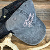 EMBROIDERED & BULLET EMBELLISHED GREY & BLACK MESH BACK CAP - Prettyhunter.com